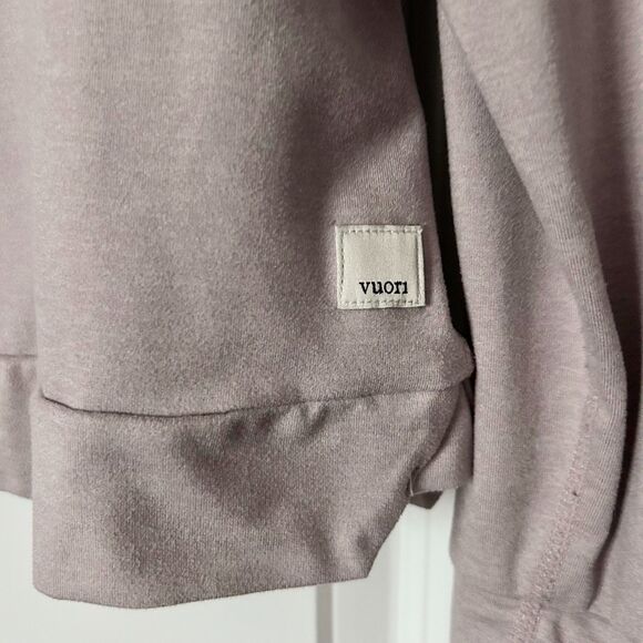 Vuori Halo Essential Women's DreamKnit Zion Rose Heather Size Small - Picture 4 of 5